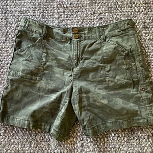 Camo shorts